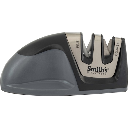 Smiths 2023 Smith'S Smith'S Edge Grip 2-Stage Knife Sharpener Gray SMI-50039